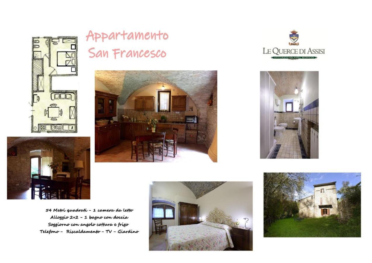 Agriturismo Le Querce Di Assisi Villa Eksteriør bilde